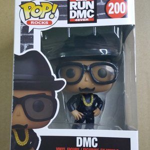 Funko Pop Rocks - Run DMC - DMC #200 NEW